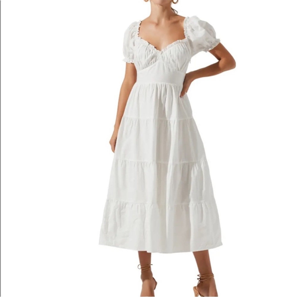 ASTR the label white dress